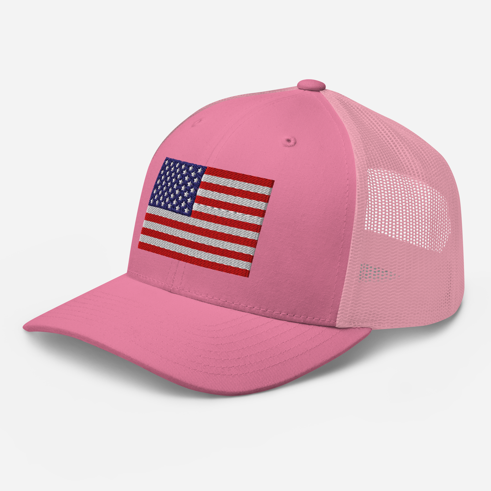 Trucker Cap USA flag