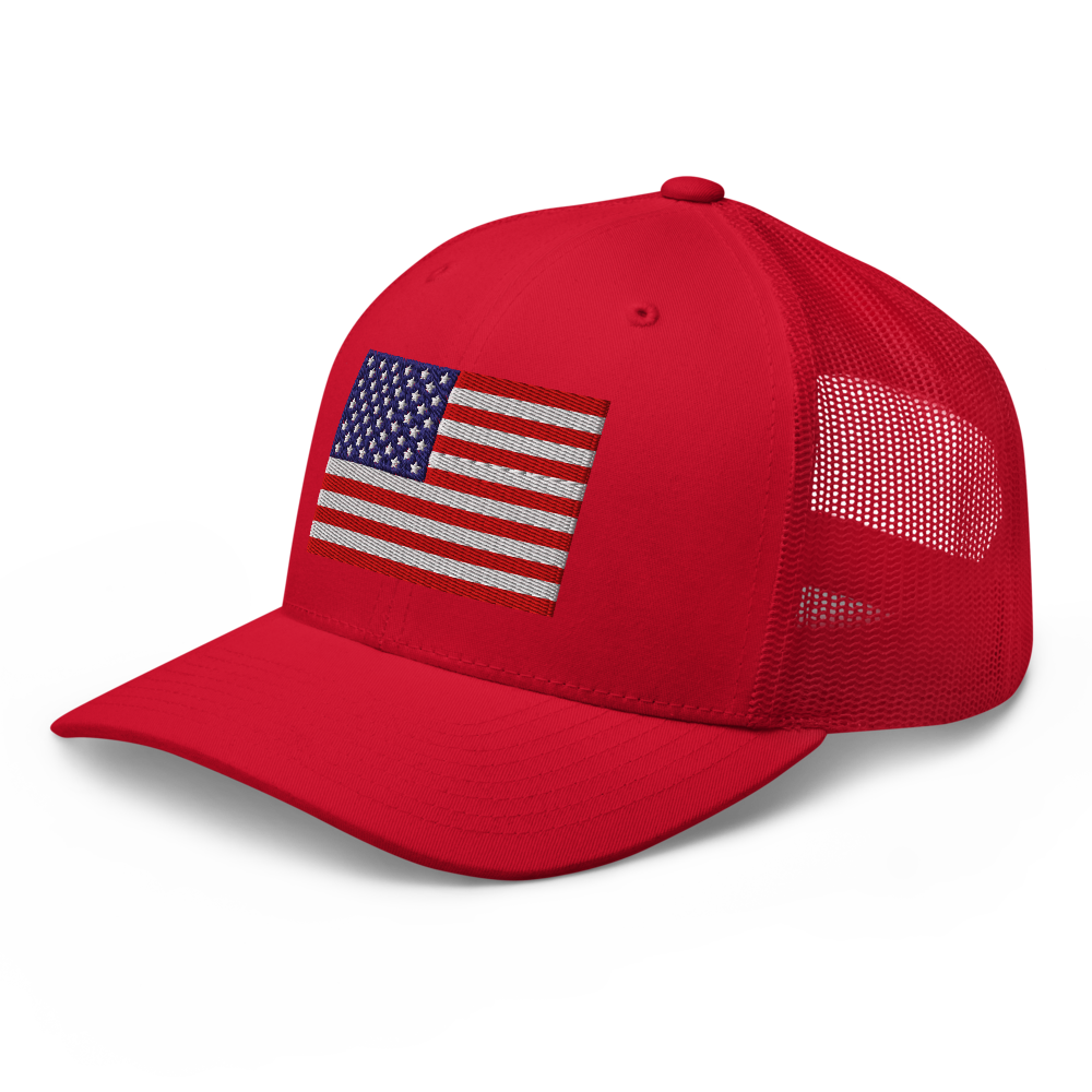 Trucker Cap USA flag