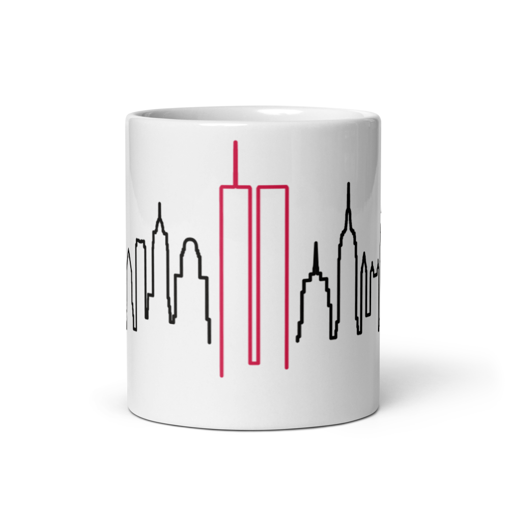 9/11 USA Kaffeetasse Never Forget